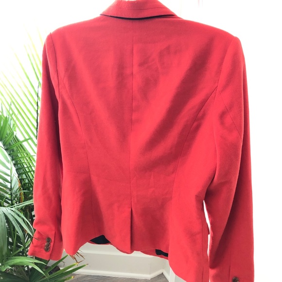 Two-Button Wool Blazer Jacket - Picture 5 of 8